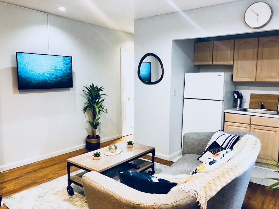 Living Room & Kitchen
