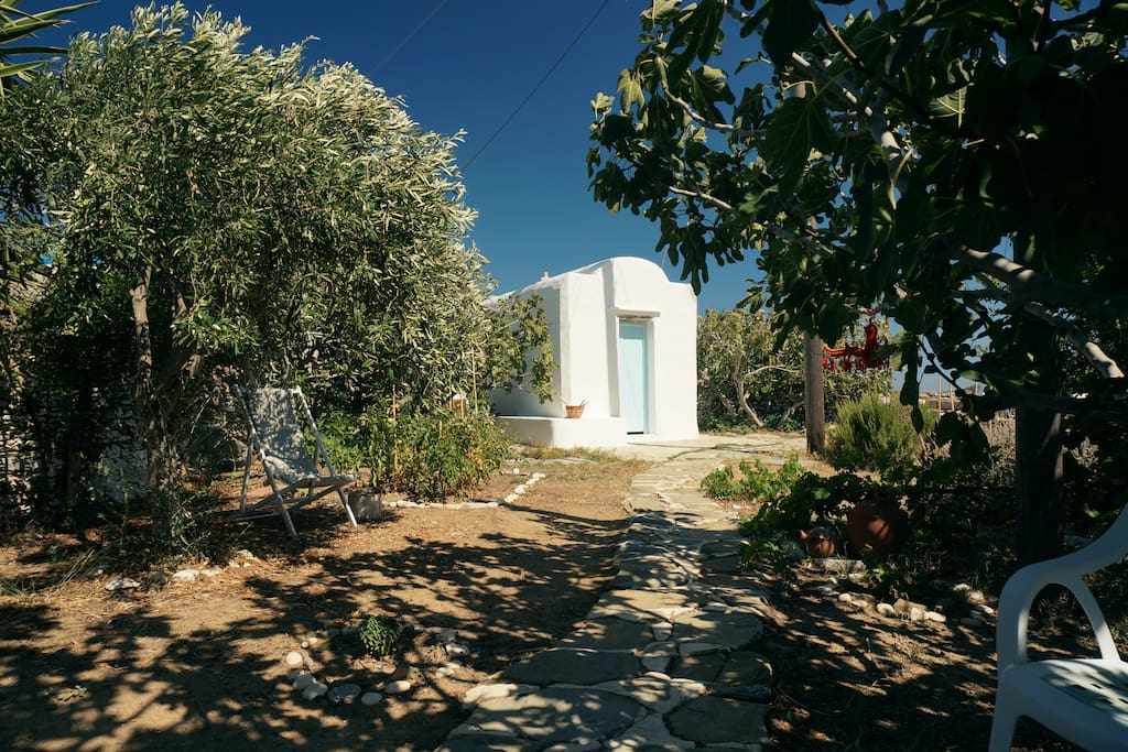 The church in the garden