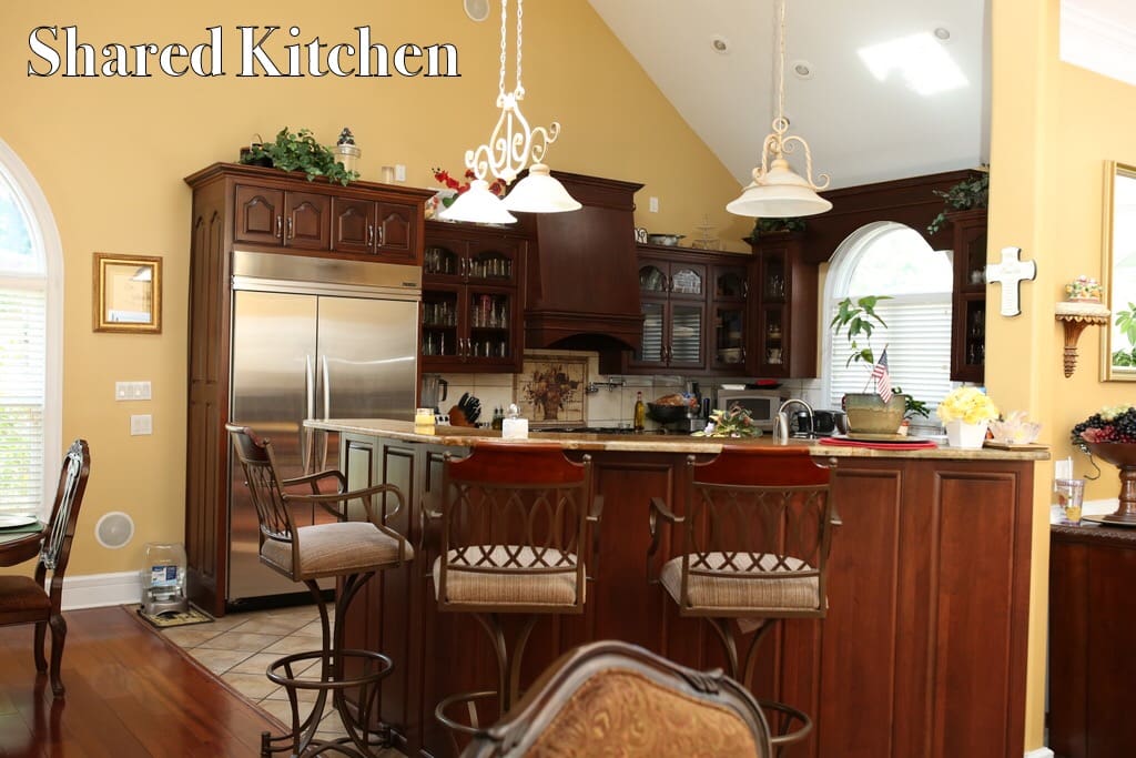 Amazing shared kitchen