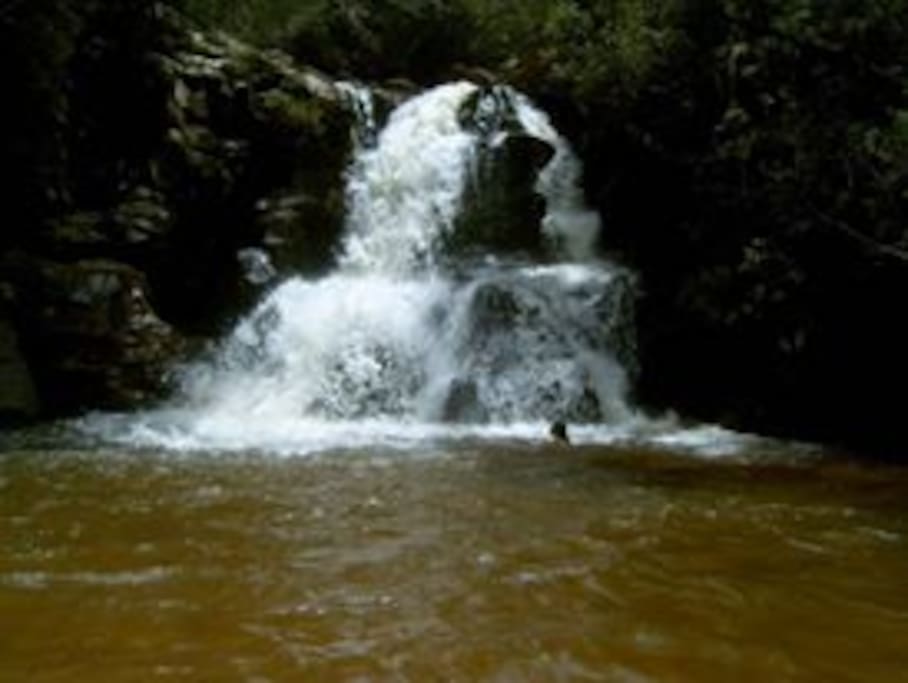 Cachoeira da Eubiose a 50 metros da Pousada