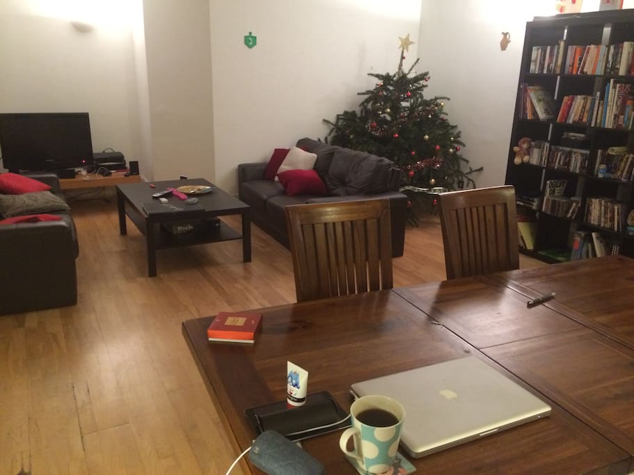 The living room
