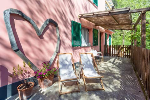 Villa Giuanne, families, Arenzano, Ligurian sea