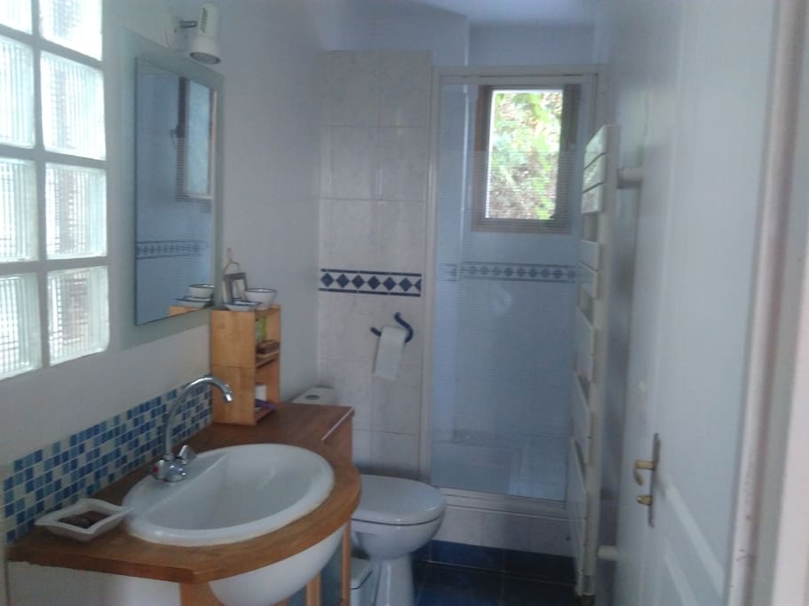 la salle de bain indépendante