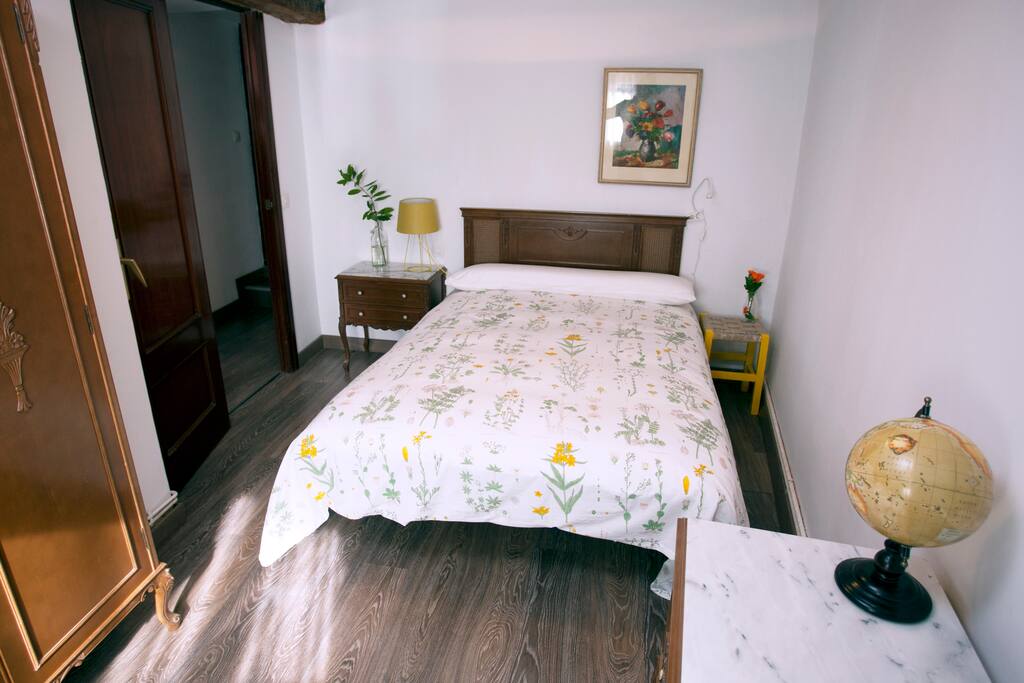 The double bedroom on the ground floor