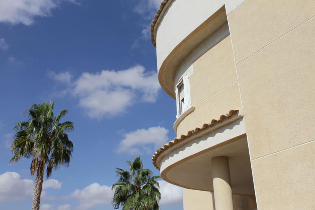 Exterior of the house