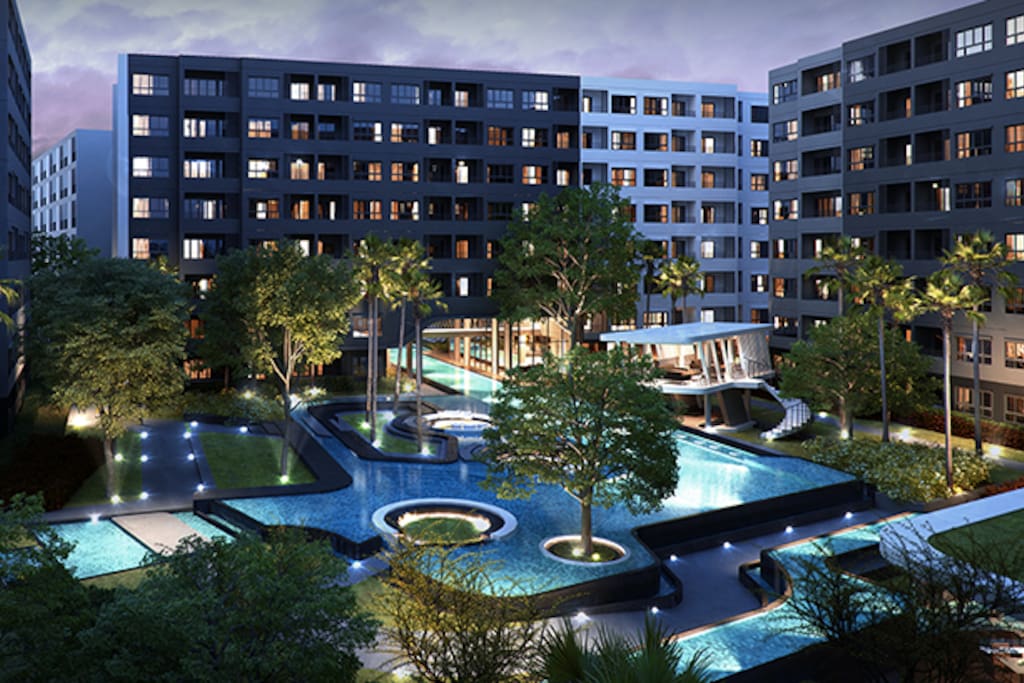 big swimming pool