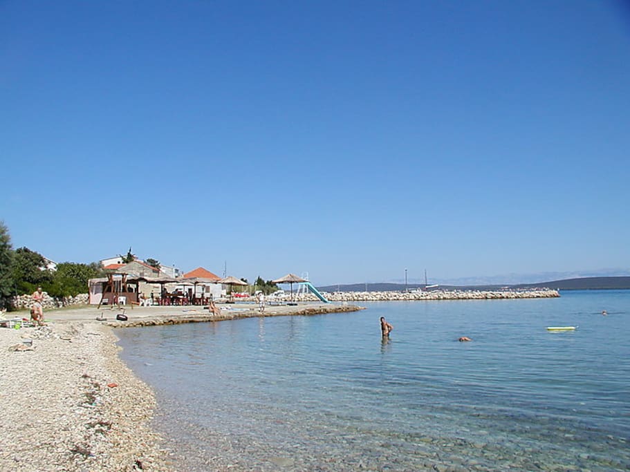 Nice and big sandy domestic beach