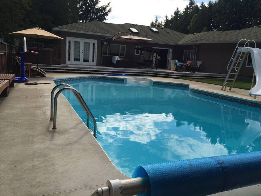 Summertime pool fun