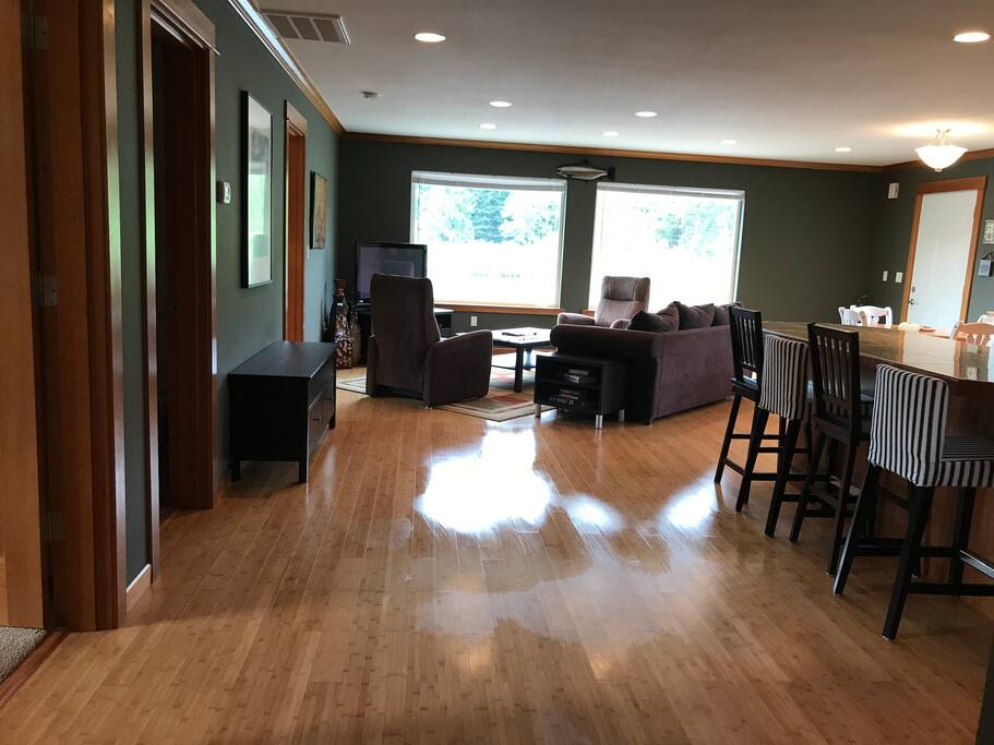Entrance into the main living area!