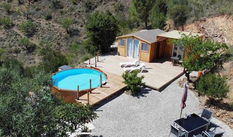 Casa Madera 
set in the Mountains of Malaga