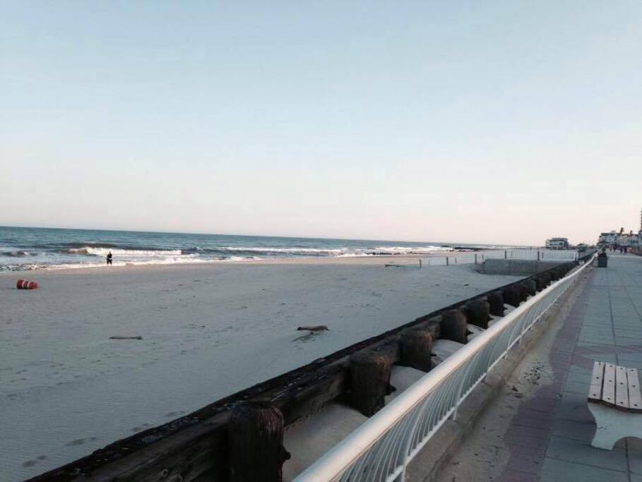 Boardwalk in Long Branch