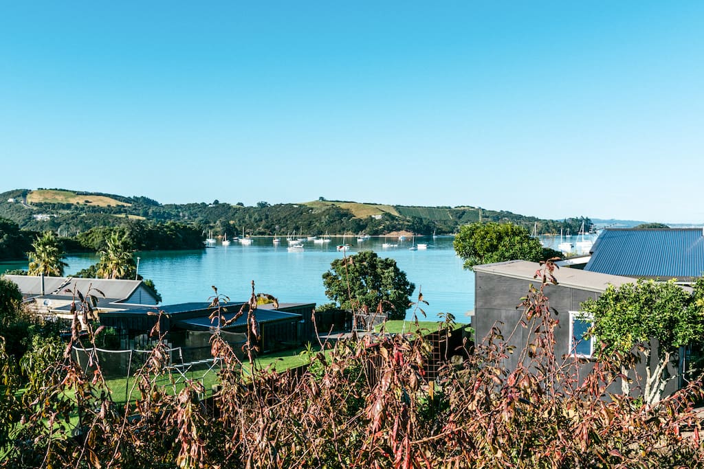 The view of Shelly Beach from your private upstairs bedroom balcony. Perfect for breakfast or evening drinks!