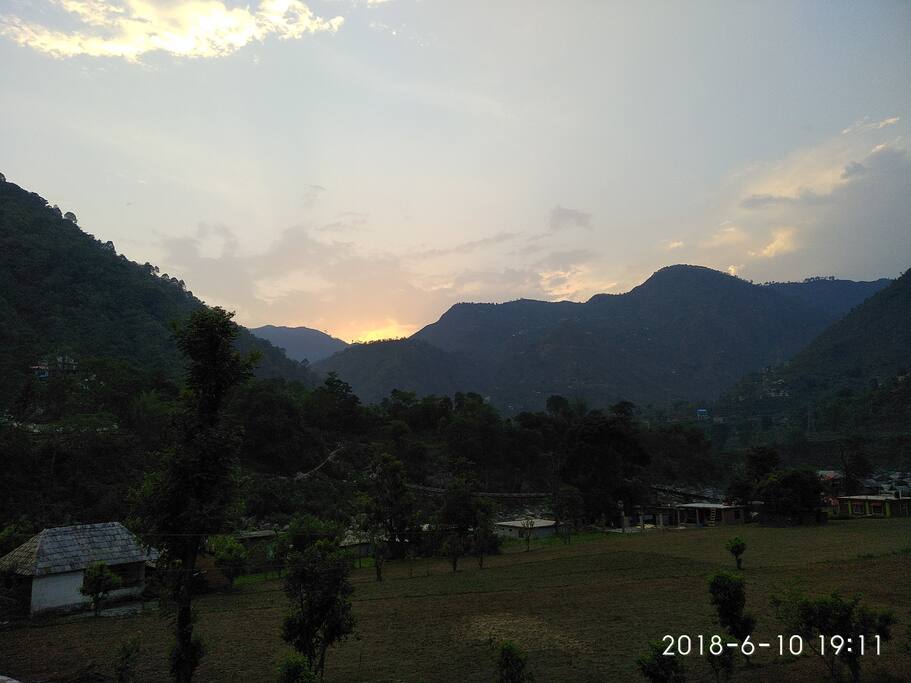 surrounded by mountains