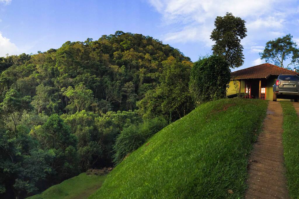 Casa vista de baixo