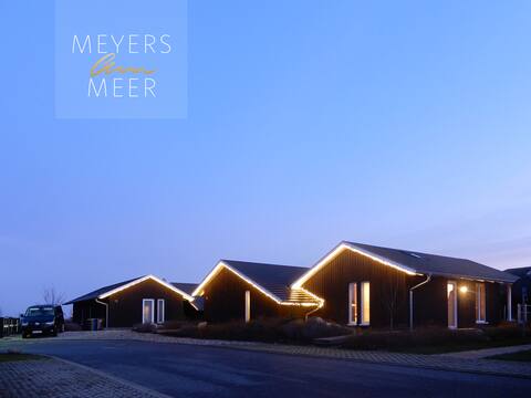 Wooden vacation home Sonneneck sauna, 500 m to the Baltic Sea beach