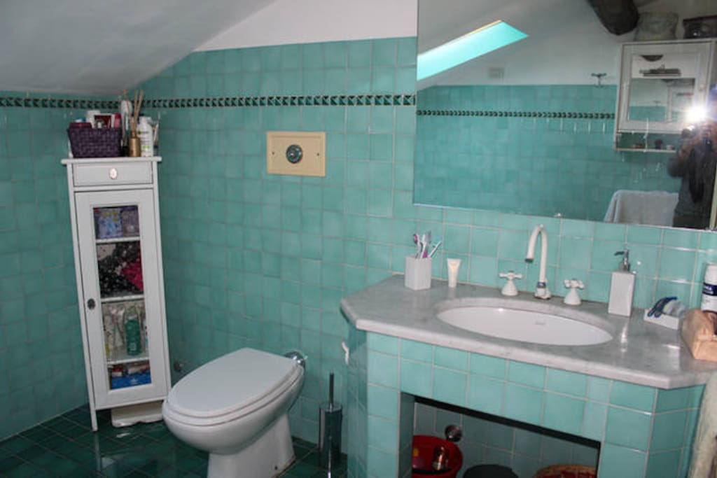 Fully equipped bathroom