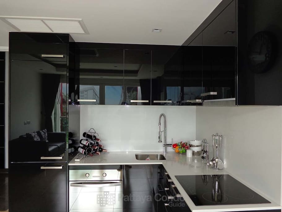 brand new condo with European style furniture