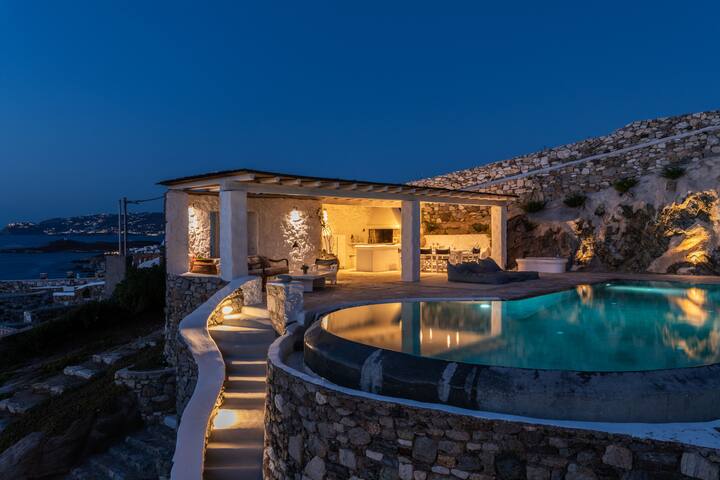 Villa Mykonis • Pool & Privacy | by Lavillaebella