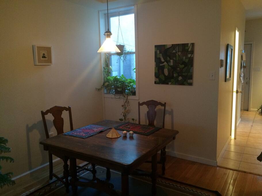 Dining area