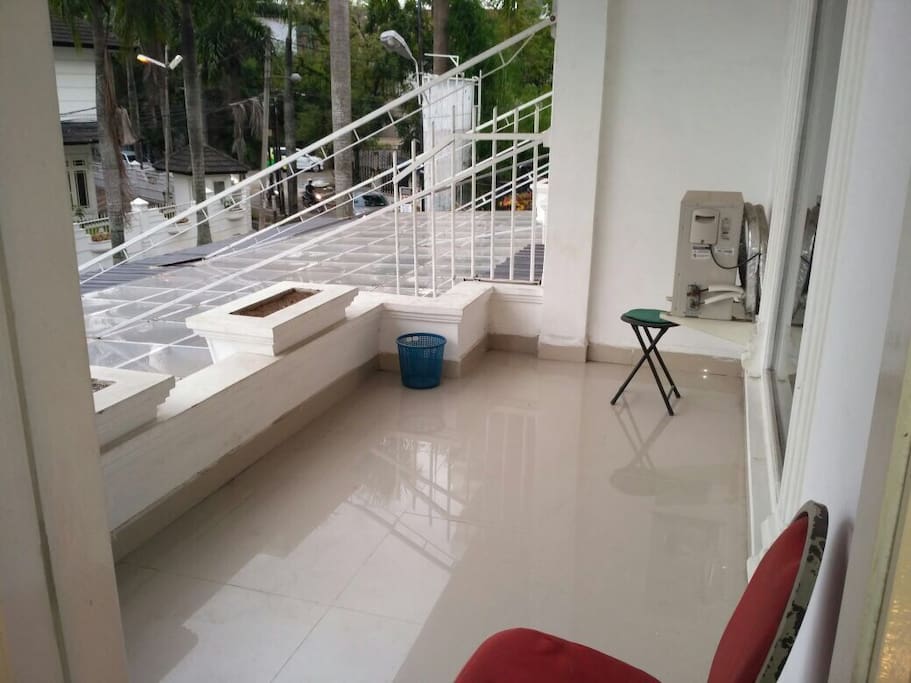 Private balcony