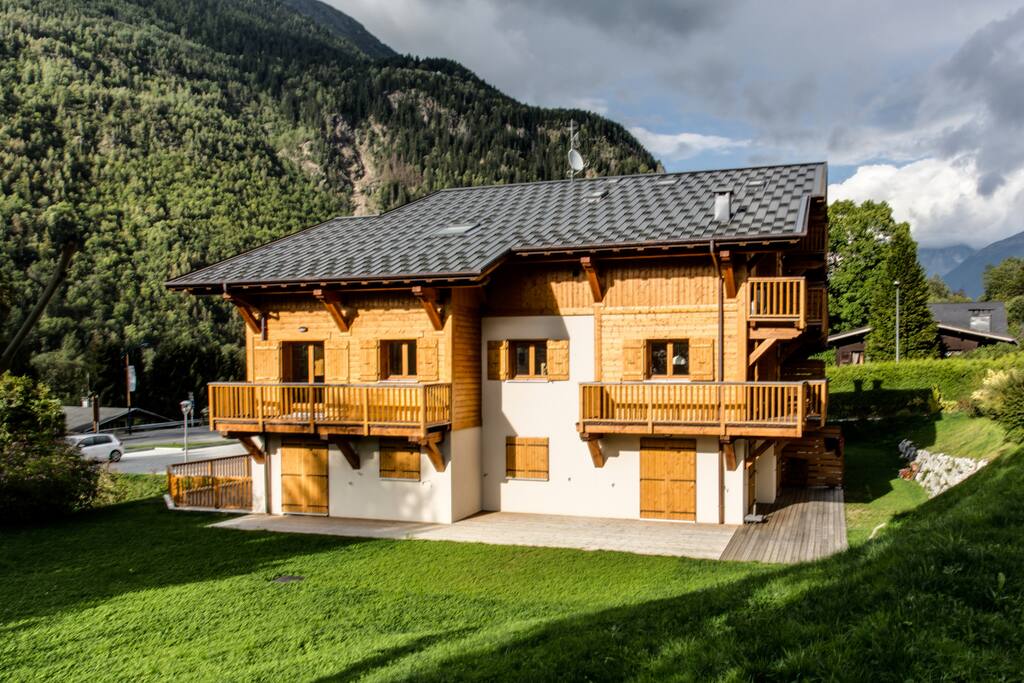 The property from the west