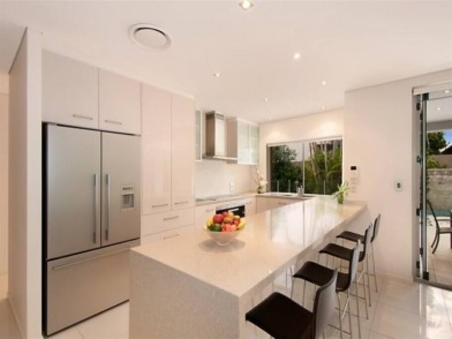 Kitchen with Miele appliances