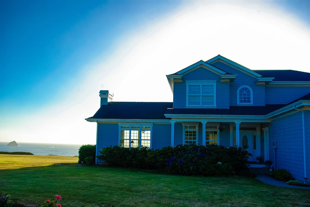 Front of the OceanFront BnB
