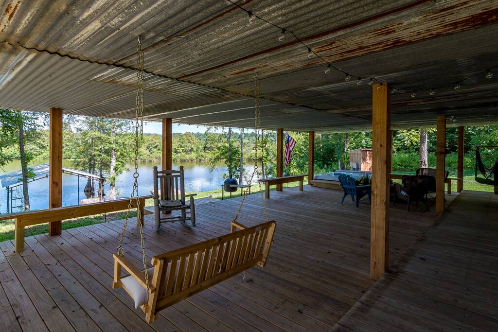 Our Back Porch on Toledo Bend - Cabins for Rent in ...