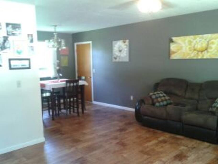Upstairs Living/Dining