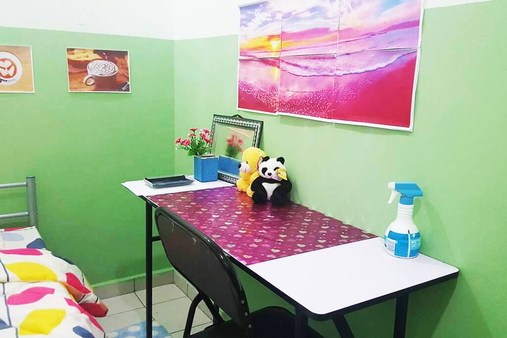 Table for you to finish your work