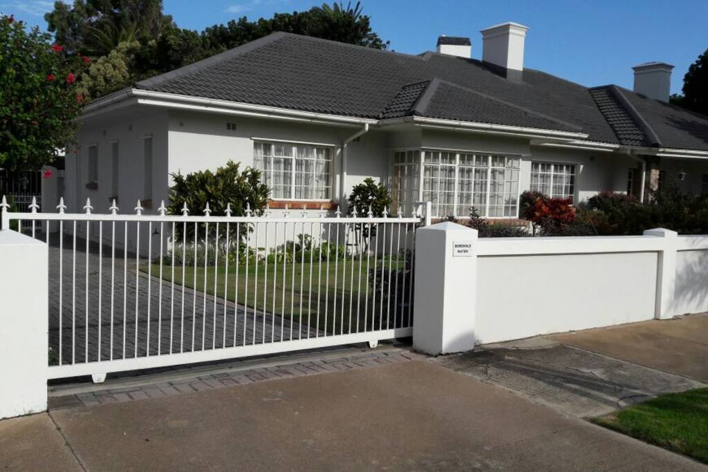 Main house - outside gate