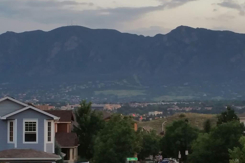 View of Cheyenne Mountain