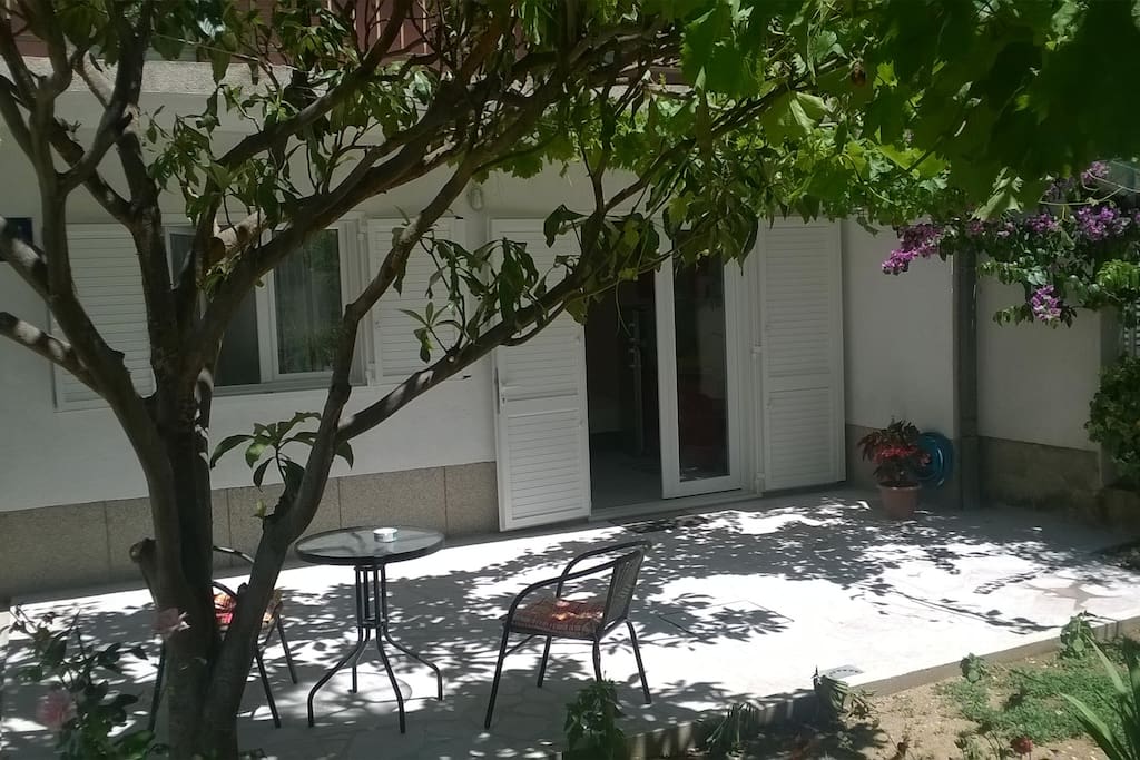 Outside look of the apartment with terrace
