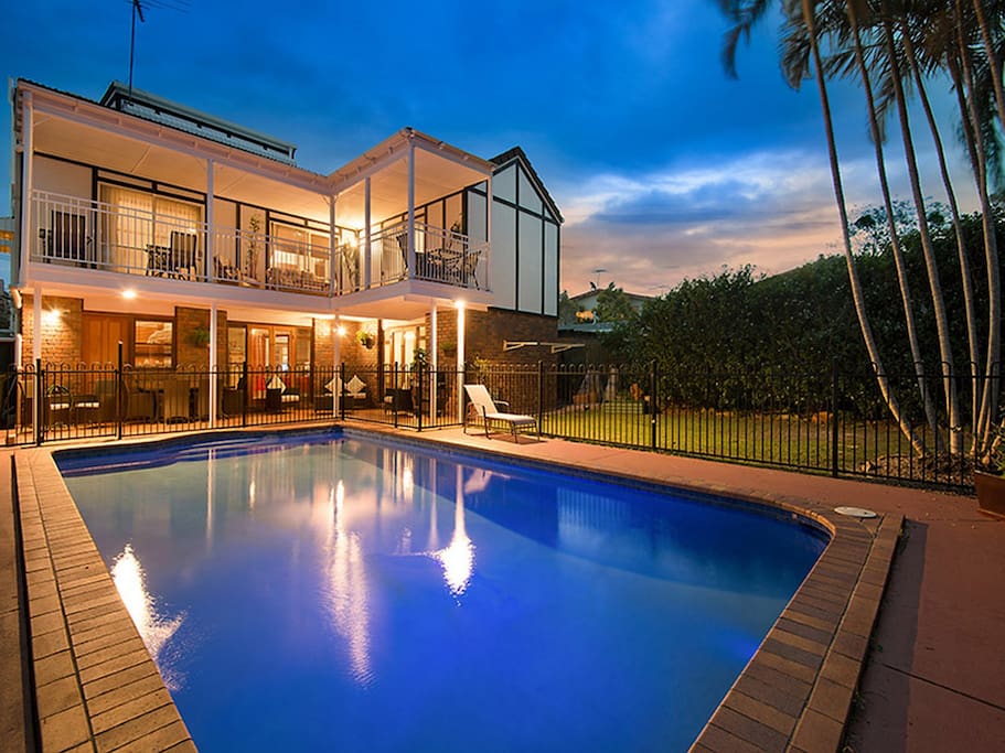 Large in ground pool for the use of guests.
