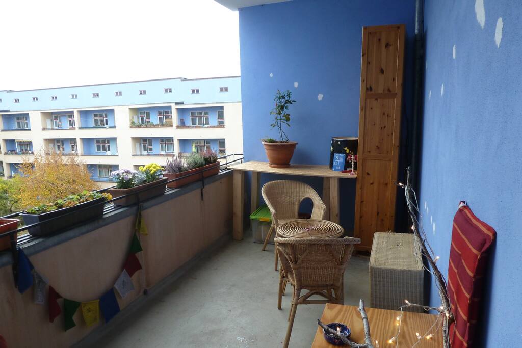 This is the balcony.