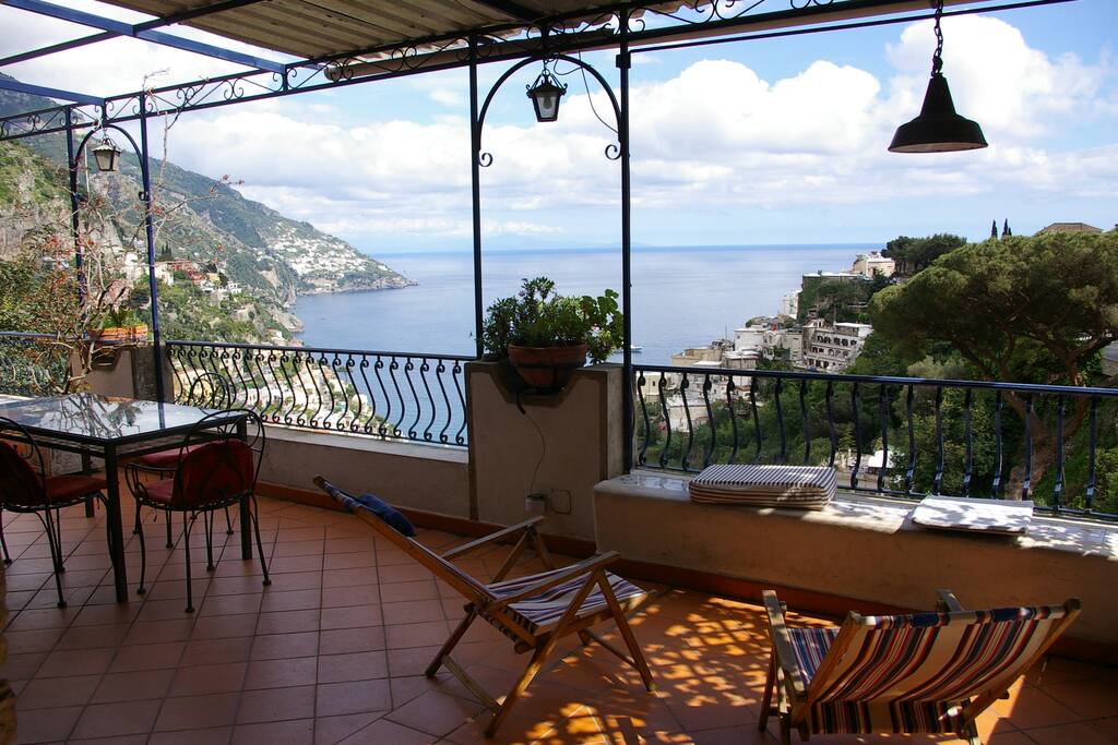 Private terrace whrere enjoy summer dinner