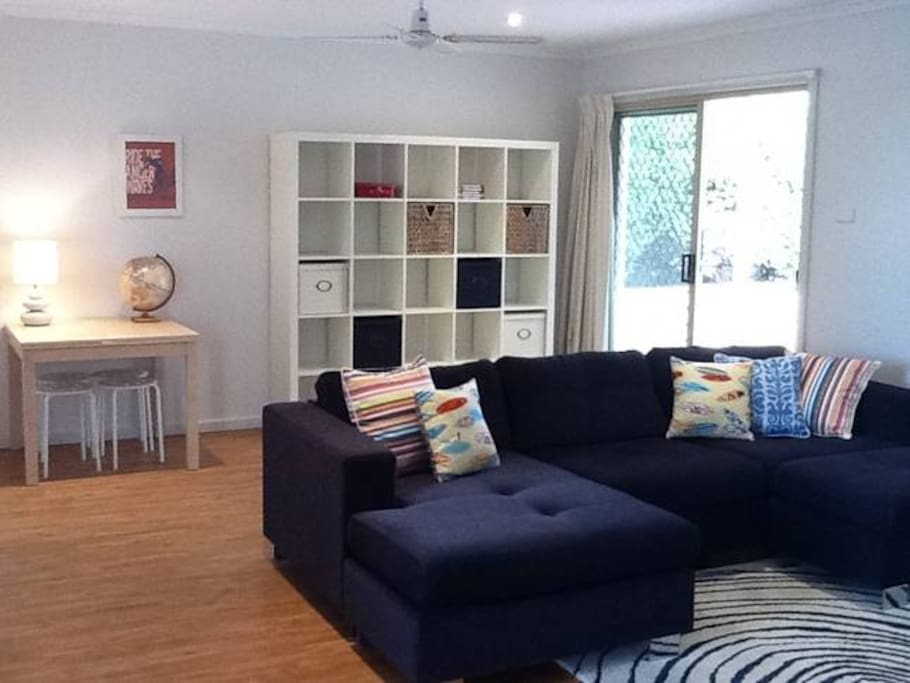 downstairs living