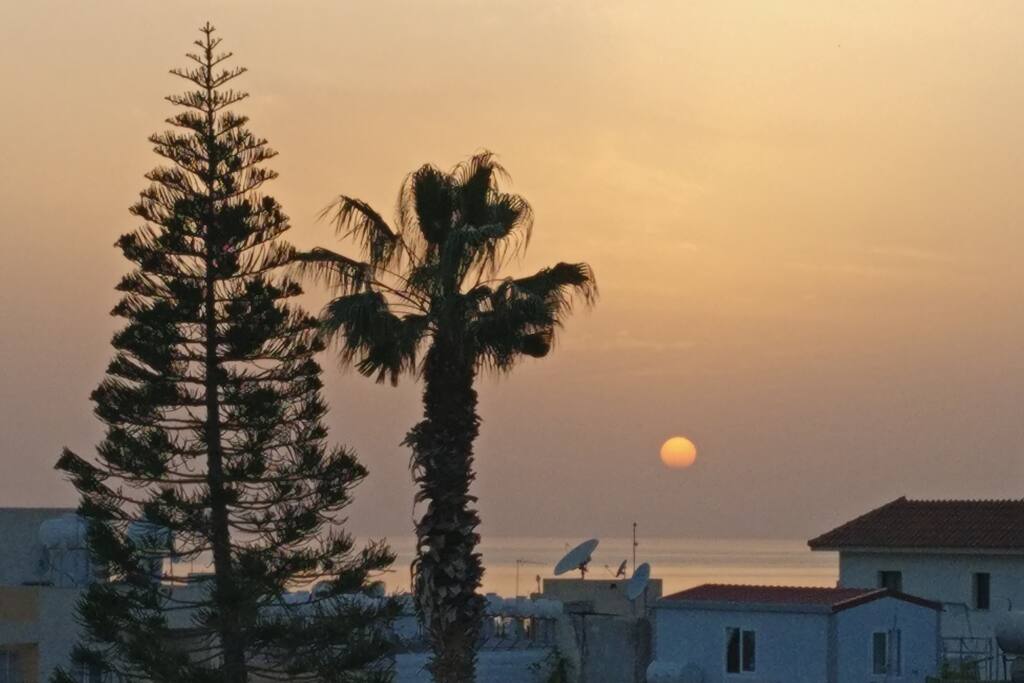 Sunset from the Balcony