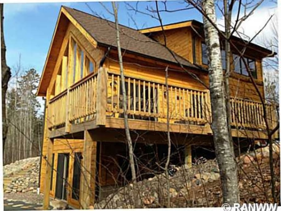 Deck off the kitchen