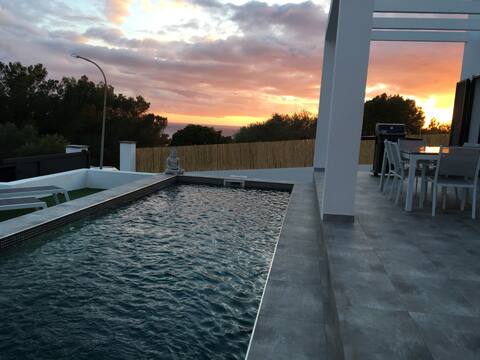 Wonderful seaview in quiet location near palma