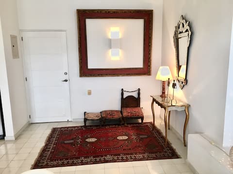 Popular Airbnb listing: Gem Apart Getsemani, Lush Pool, Centro Historico. in Getsemani