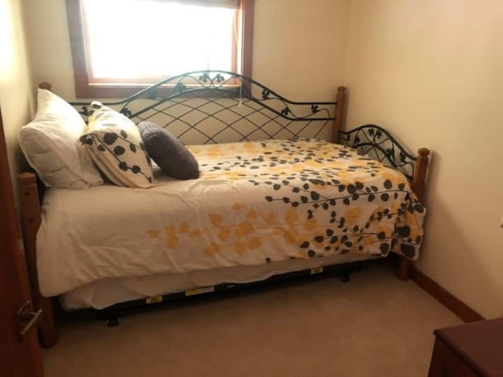 Trundle bed sleeps 2