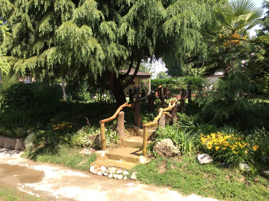 Way towards garden