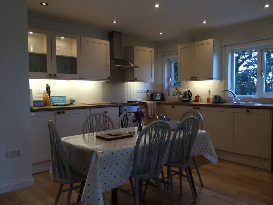 Lavender Lodge kitchen area