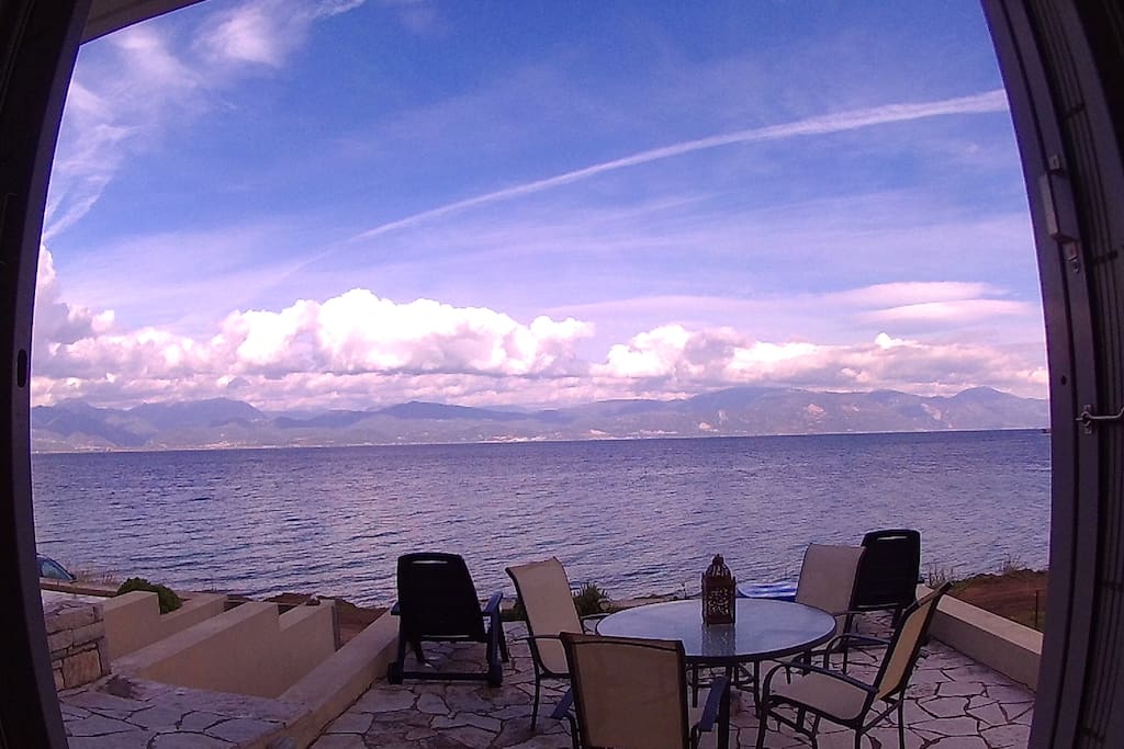 view from the terrace