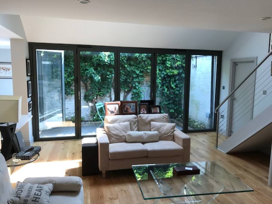 Sitting Room looking out to Patio