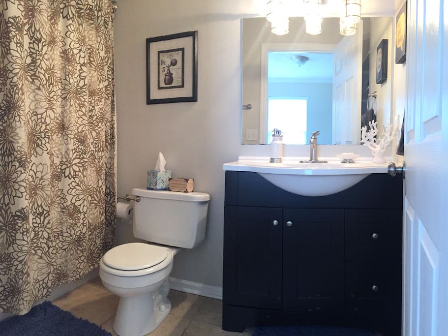 Master bathroom.