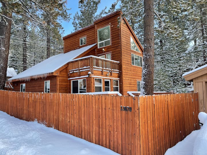 Heavenly Valley A frame - 5 minutos a pé do Heavenly - Cabanas para Alugar  em South Lake Tahoe, Califórnia, Estados Unidos - Airbnb