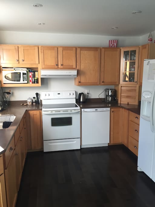Kitchen area with all the amenities