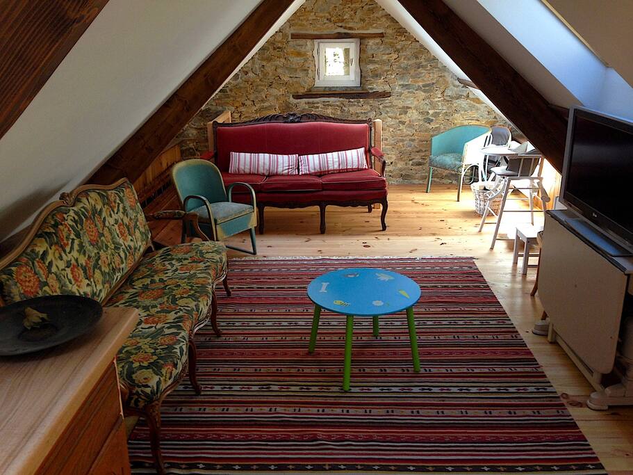 Salon à l'étage